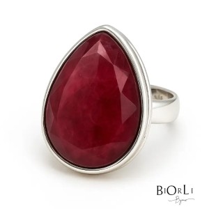 Bague argent 925 avec pierre naturelle