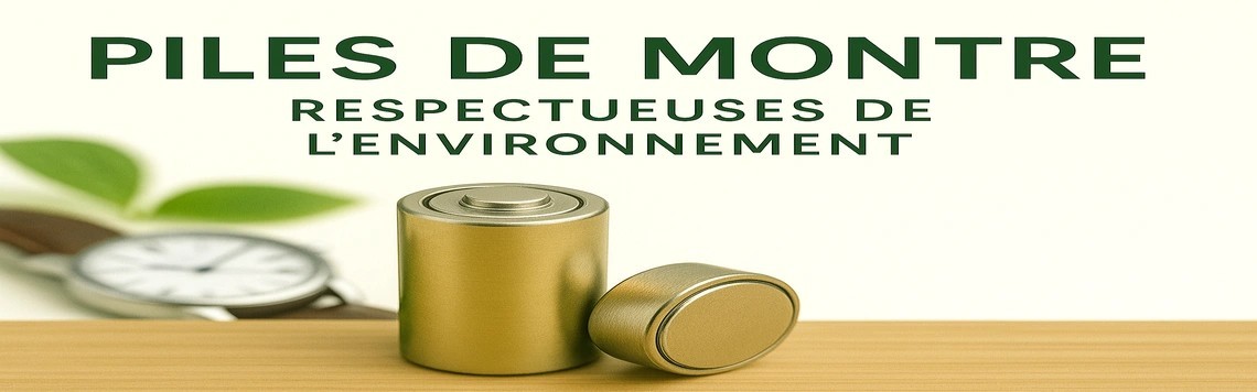 Piles de Montre Sans Mercure – Écologiques et Fiables | BiOrLi