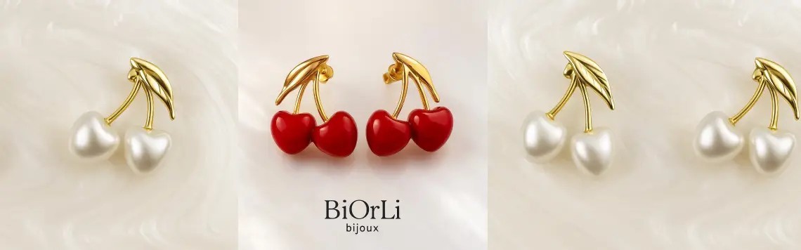 Bijoux Cerises – Boucles, Colliers, Bracelets & Plus | BiOrLi